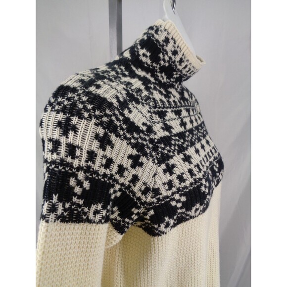 Columbia Pine Street Jacquard Pullover Sweater Size XL Fair Isle Turtleneck New - Picture 9 of 13